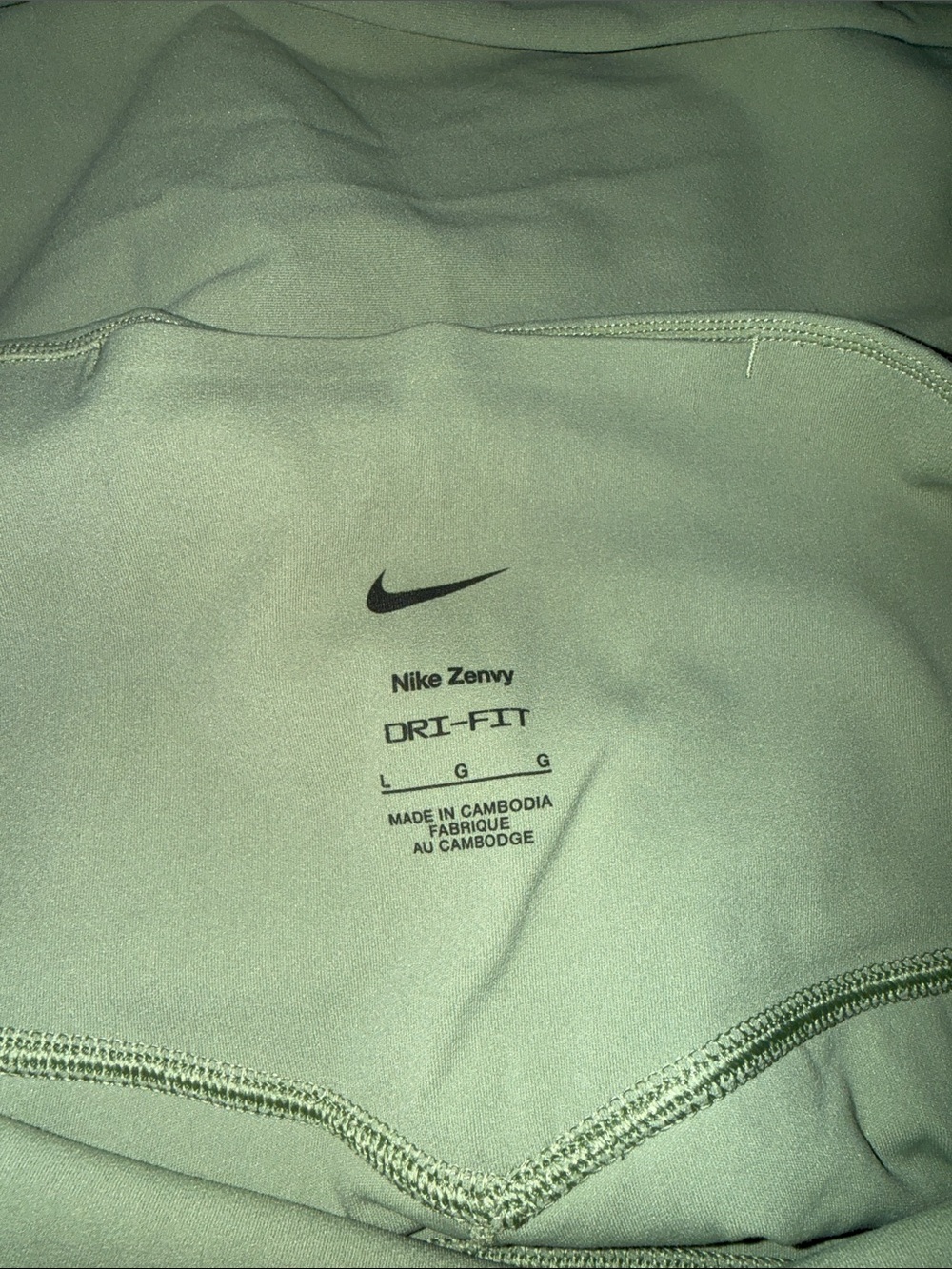 Nike Zenvy Green Gentle-Support High-Waisted Leggings - Picture 6 of 9